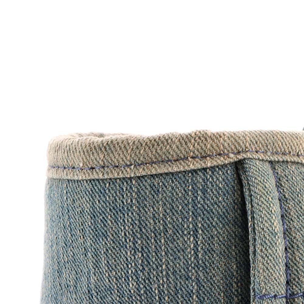 Chanel Deauville Nm Tote Denim Small #241977C40B - Picture 7 of 9